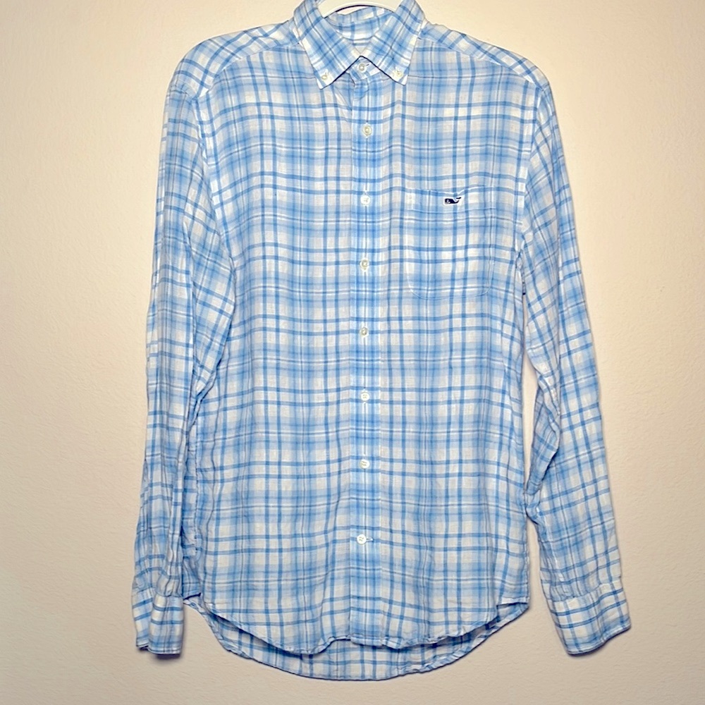 Vineyard Vines Classic Fit Tucker Linen Shirt